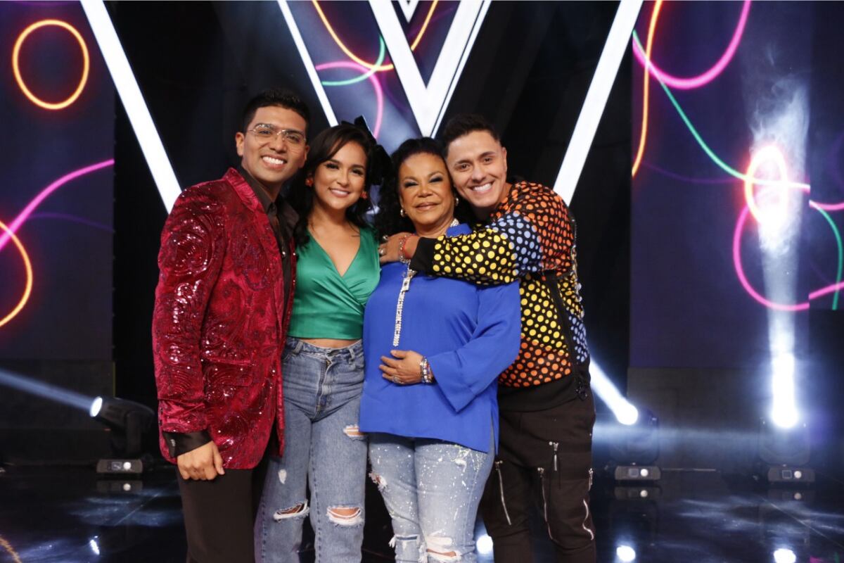 Eva Ayllón, Christian Yaipén, Daniela Darcourt and Joey Montana will be the judges in the singing competition.  (Photo: Broadcast)