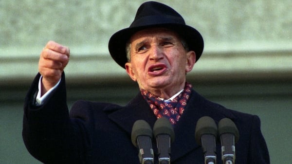 El dictador rumano Nicolae Ceausescu (Foto: AP)