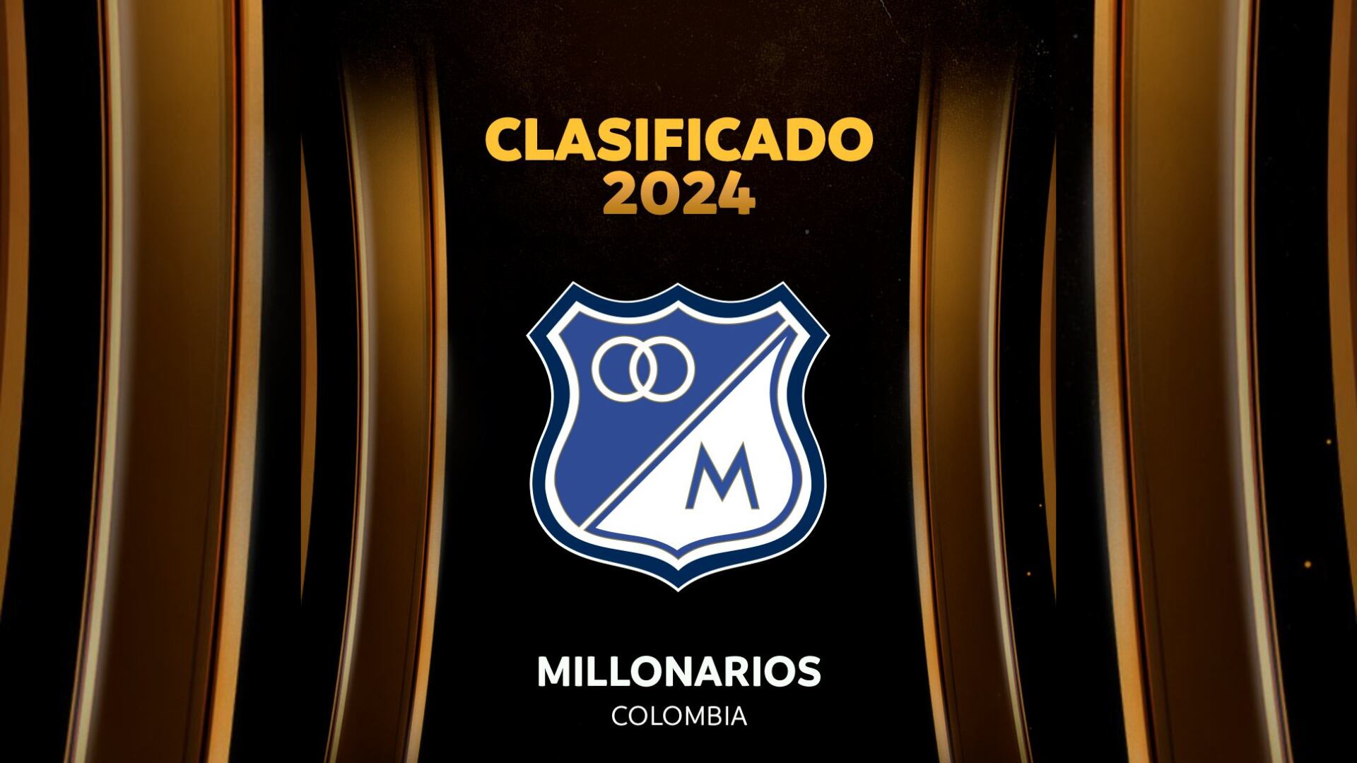 Tras ser campeón de la Liga BetPlay I-2023 Millonarios clasificó a la fase de grupos de la Copa Libertadores 2024. CONMEBOL.