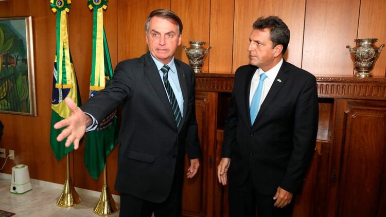 Bolsonaro y Massa