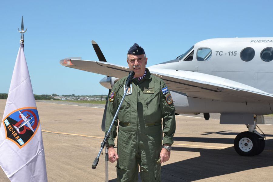 Fernando Luis Mengo, jefe de Estado Mayor de la Fuerza Aérea Argentina