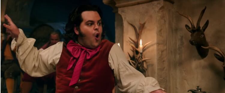 Josh Gad interpretó a Lefou en “La Bella y la Bestia” (Foto: Captura de pantalla “La Bella y la Bestia”/Disney)