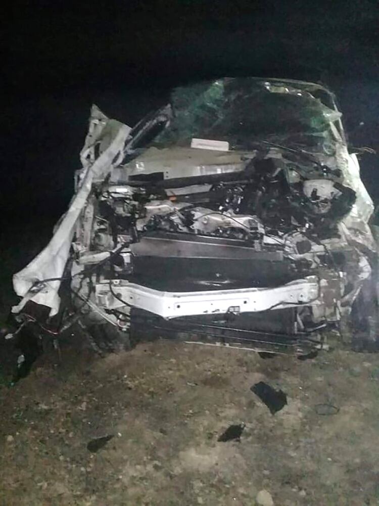 Resultado de imagen para Grave accidente de El Pepo: volcó con su camioneta y murieron dos acompañantes