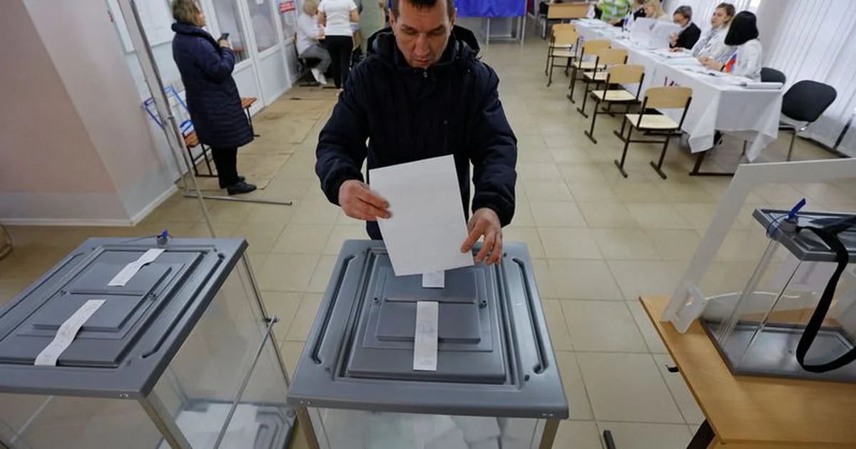Ucrania expresa su firme rechazo a la 'farsa electoral' de Rusia y los ciudadanos de los territorios ocupados no votan