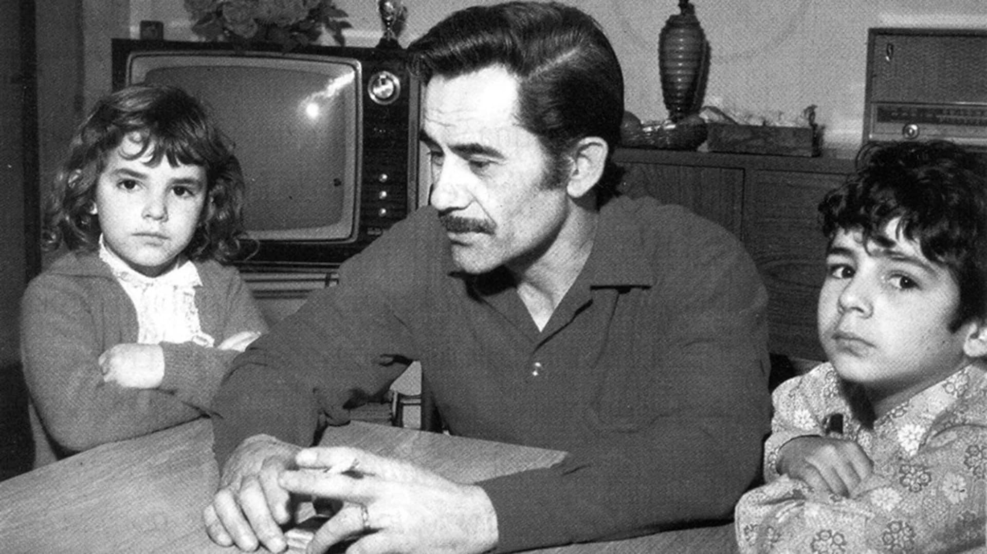 José Ignacio Rucci junto a sus hijos. El secretario general de la CGT, un hombre clave en el dispositivo de conducción de Perón, fue asesinado por Montoneros el 25 de septiembre de 1973