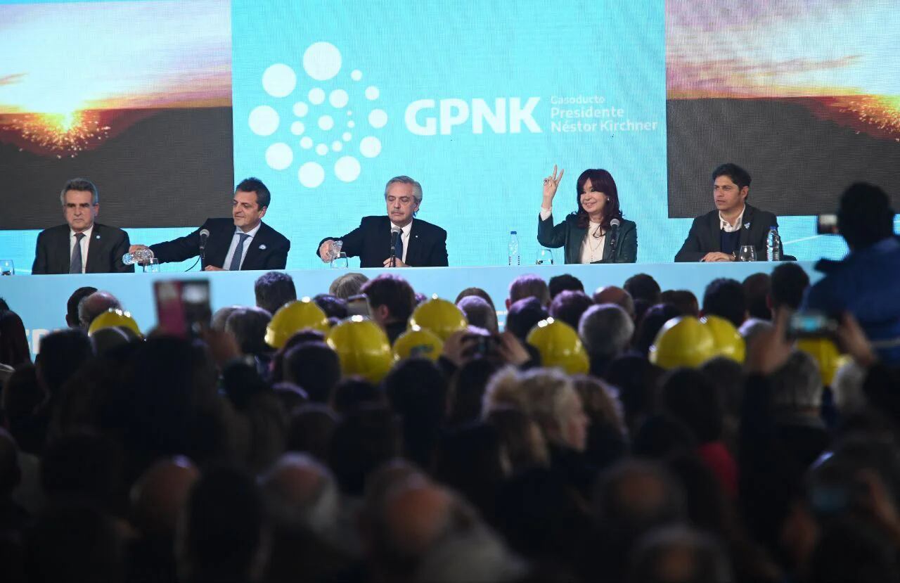 Cristina Kirchner fue otra de las oradoras de la jornada
