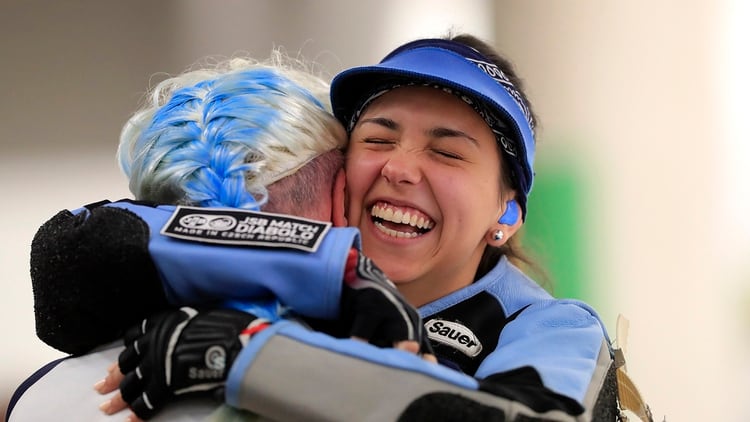La felicidad de Fernanda Russo en los Panamericanos de Lima 2019 (Juan Carlos Guzman / Lima 2019)