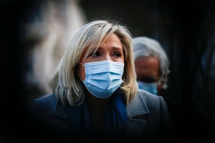 Marine Le Pen, en una imagen de enero de este año. (REUTERS/Pedro Nunes)