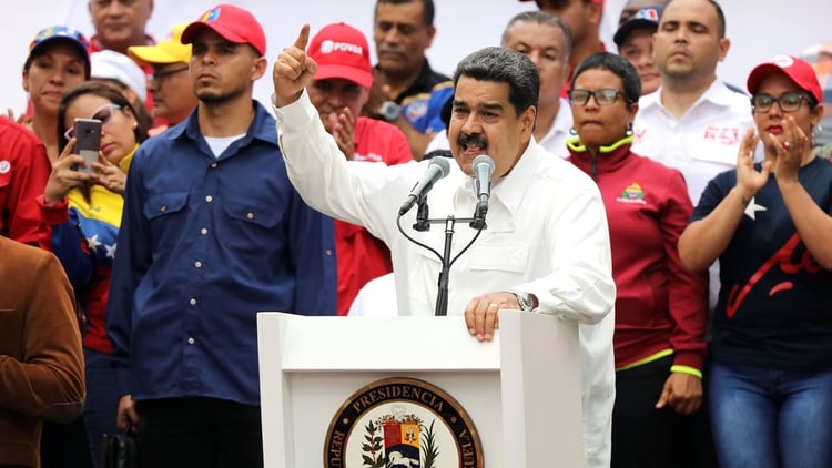 Nicolás Maduro en un acto en Caracas (REUTERS/Manaure Quintero)