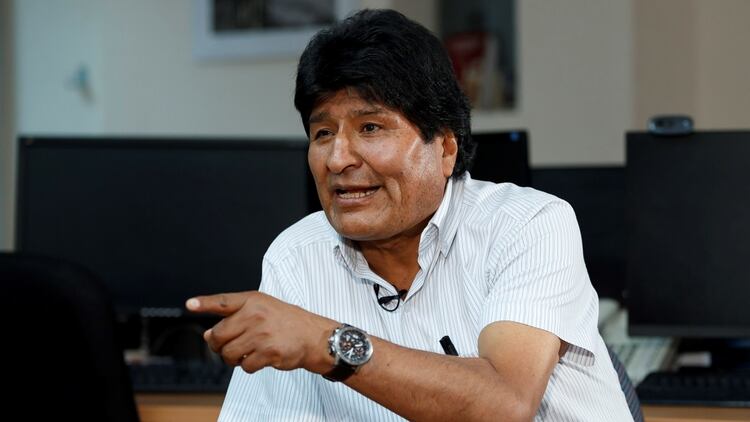 Evo Morales (EFE/José Méndez)