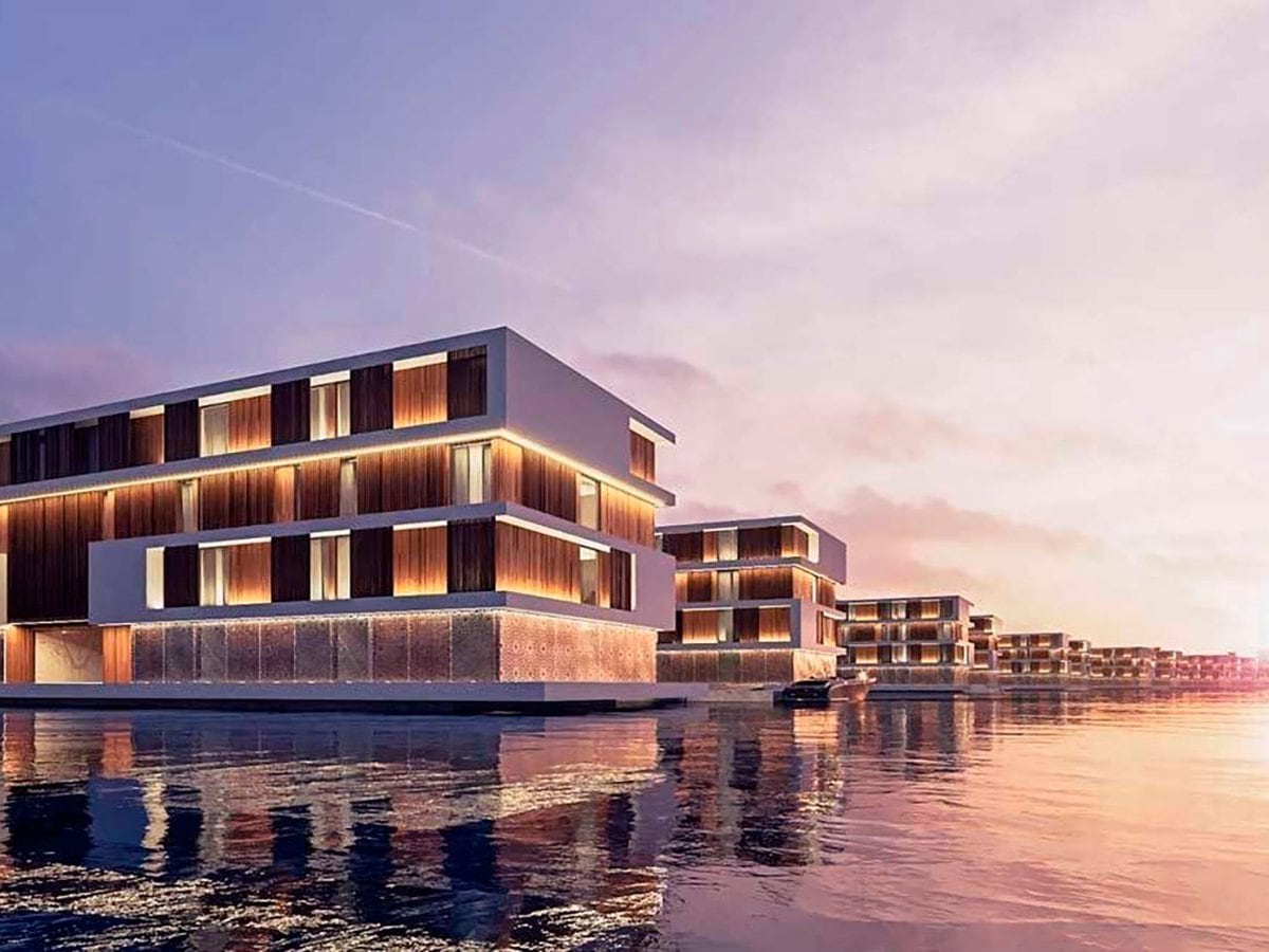 As sern los innovadores hoteles flotantes del Mundial de Qatar 2022 -  Infobae