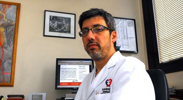 El doctor Alejandro Bertolotti, jefe de trasplantes de la Fundación Favaloro fue el responsable de la intervención quirúrgica