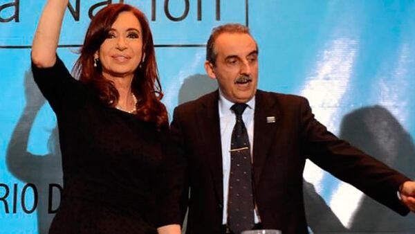 Guiilermo Moreno junto a la ex presidente Cristina Kirchner