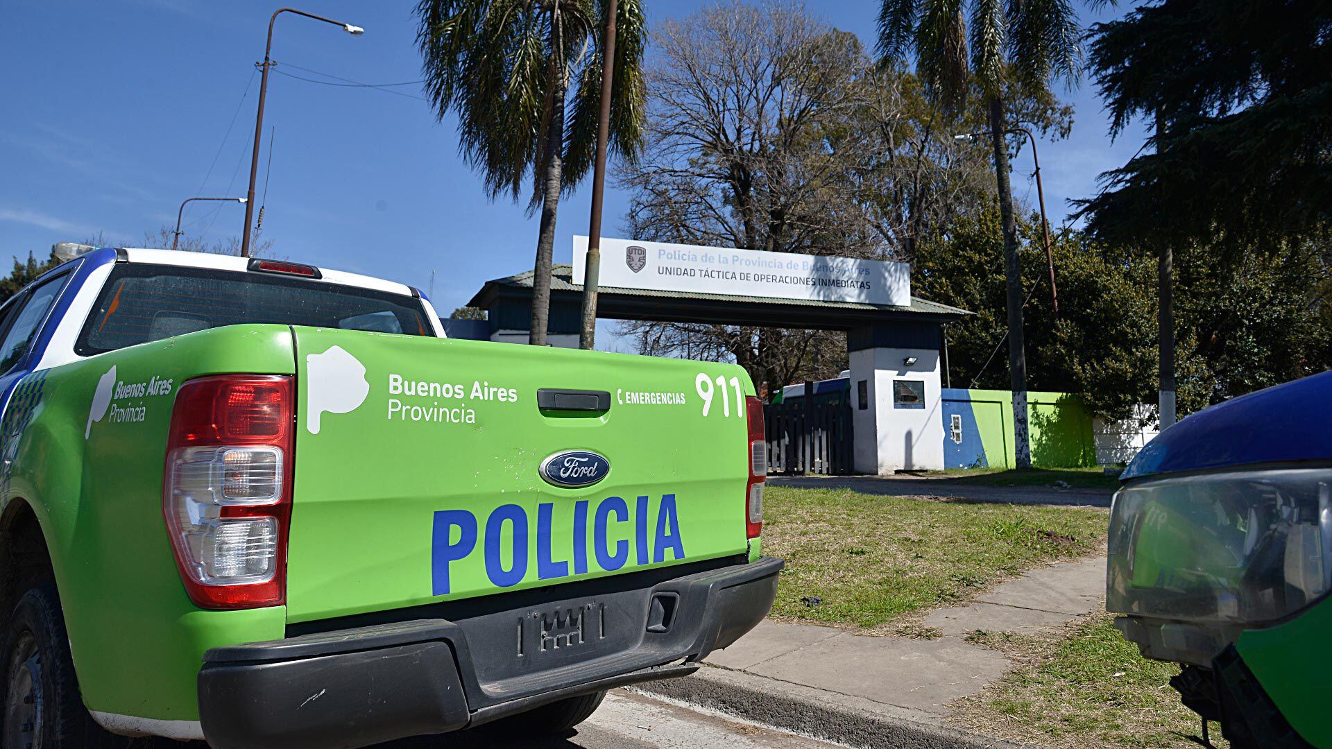 Policía de la provincia de Buenos Aires en Departamental La Matanza. Autopista y camino de cintura 1920