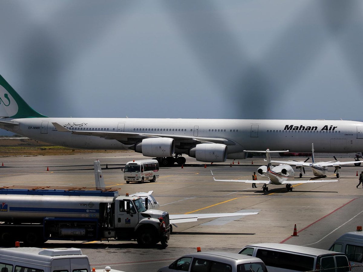 Un Extrano Avion Irani Aterrizo En El Norte De Venezuela Infobae