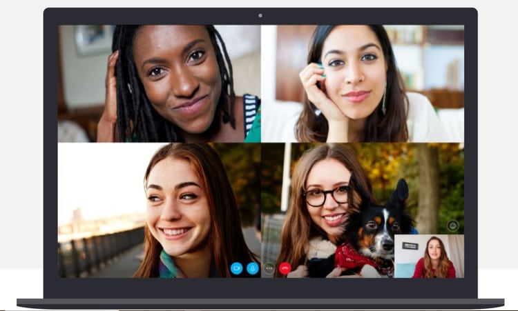Ya se podrÃ¡n aÃ±adir hasta 50 personas en los chats lo que ayudarÃ¡ a conferencias estudiantiles o de trabajo Foto: (Skype)