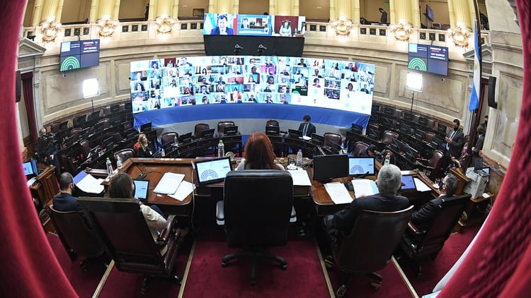 La Ley de Alquileres fue aprobada este jueves por el Senado (Foto NA)