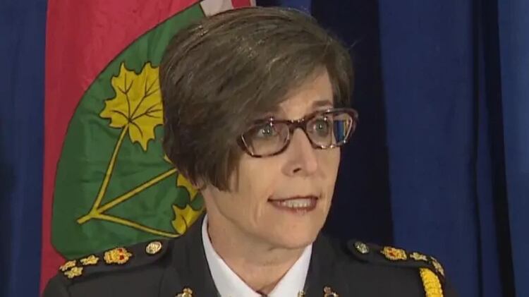 Kimberly Greengood, directora de la policía de Berri, Ontario, dijo que era la primera vez que se descubría en la región una red de tráfico humano con fines de esclavitud, lo que calificó como “perturbador” (Foto: CBC)