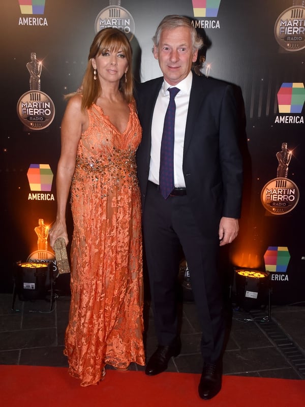Marcelo Longobardi y su mujer, Laura 