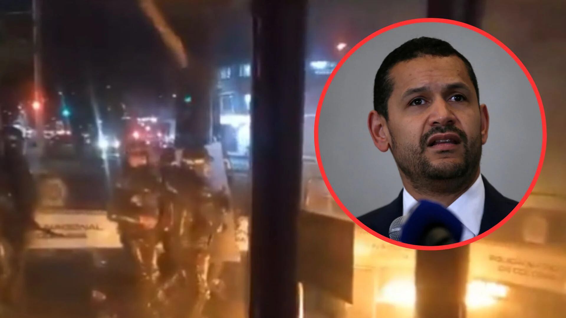 Exministro de Iván Duque se “despachó” tras ataque a CAI en Bogotá: “Delincuentes quieren quemar policías vivos”