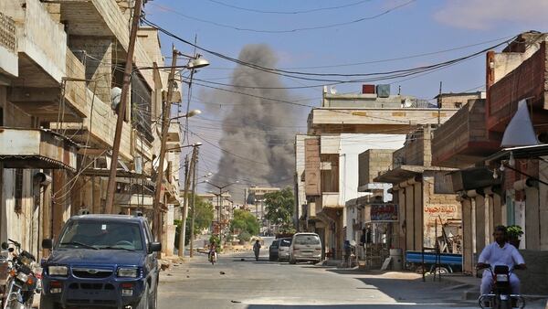 Idlib está siendo bombardeada por Siria y Rusia, antes de la ofensiva final (AFP)
