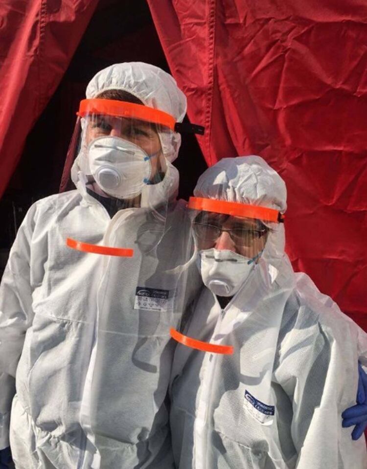  La máscara facial realizada en impresoras 3D forma parte del equipo de protección que necesitan los profesionales de la salud para atender los pacientes con coronavirus