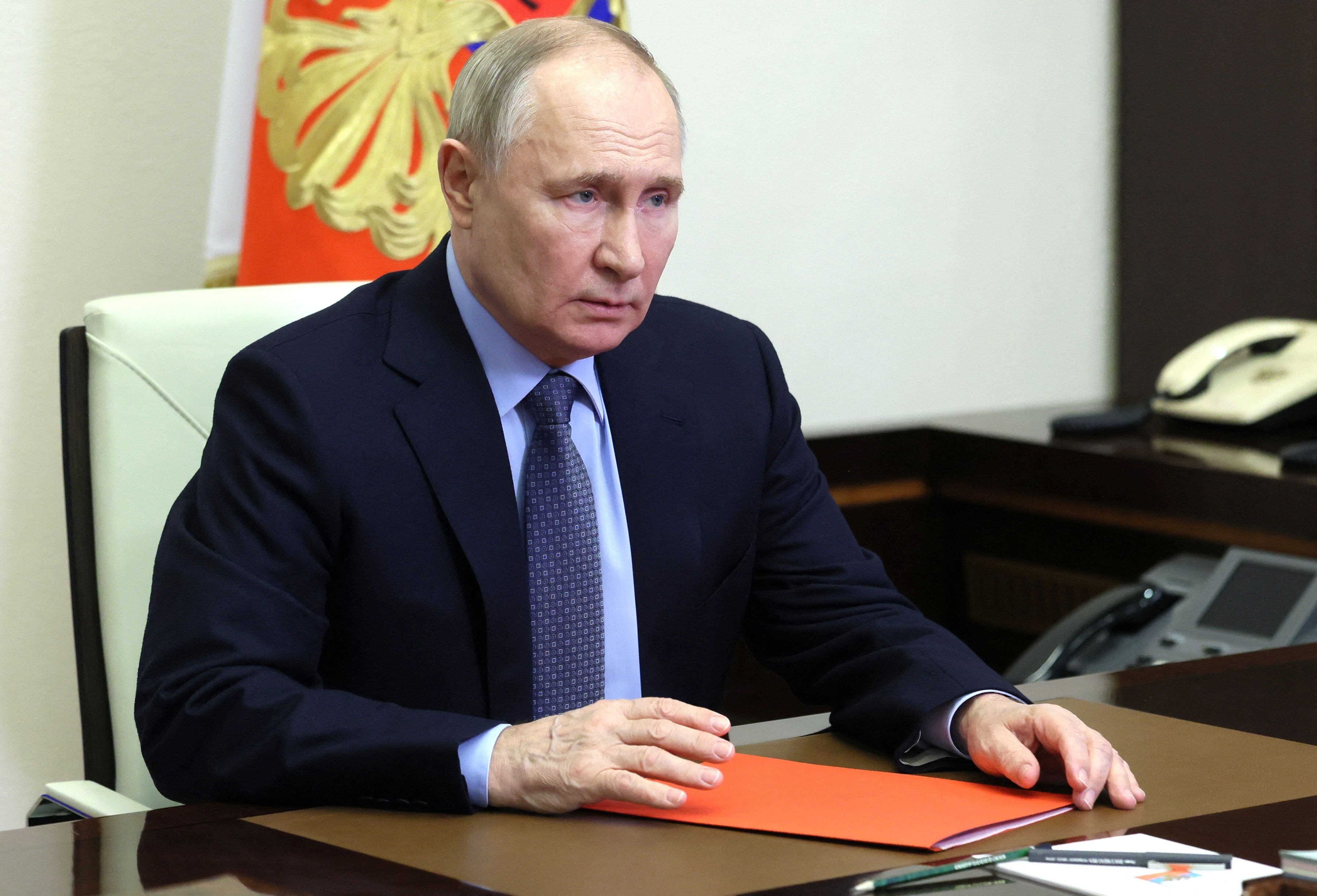El presidente ruso Vladimir Putin. Sputnik/Pavel Byrkin/Kremlin via REUTERS 