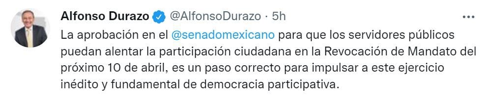 Revogação do mandato