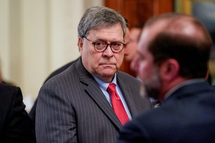 El Fiscal General de Estados Unidos William Barr (REUTERS/Joshua Roberts)