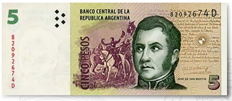 El billete de 5 pesos podrá ser utilizado hasta el 29 de febrero 