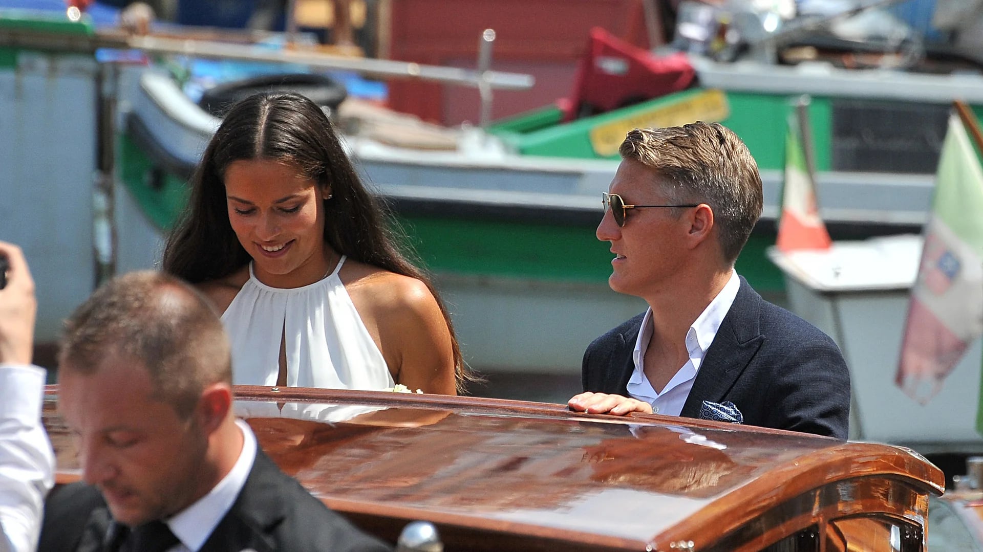 El mediocampista alemán se casó con la bella tenista serbia Ana Ivanovic, ex del español Fernando Verdasco (AP)