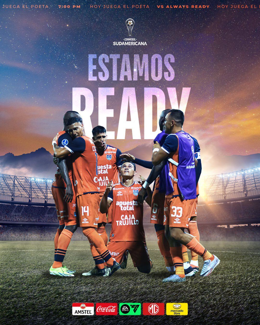 César Vallejo publicó afiche para promocionar su partido contra Always Ready.
