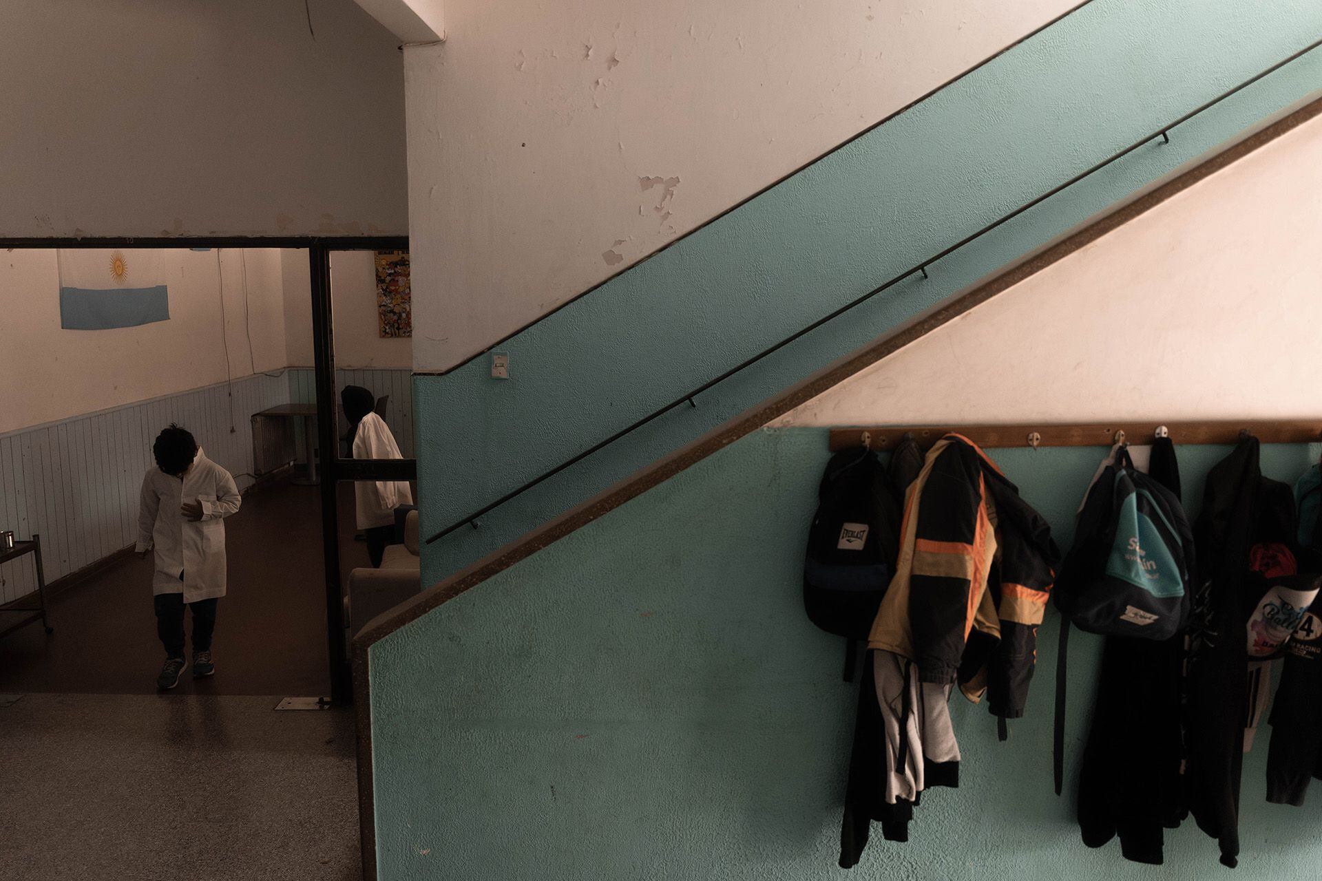 La vuelta de la escuela al Hogar María Luisa. (Franco Fafasuli)