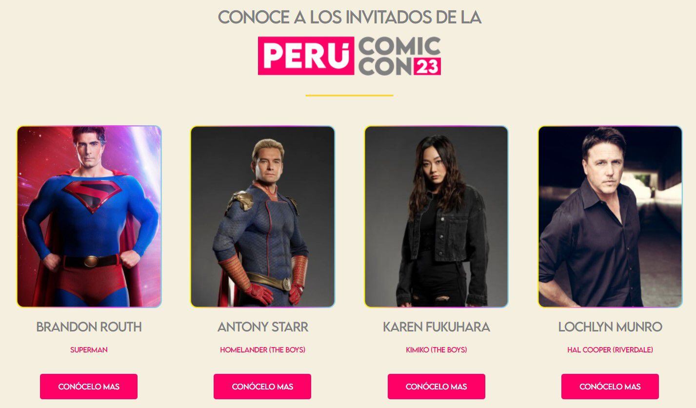 Perú Comic Con 2023.