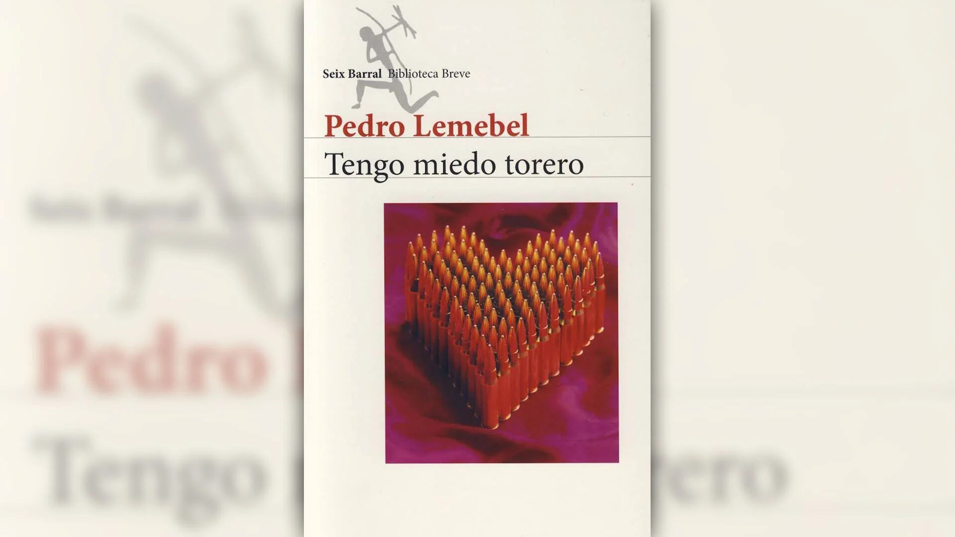 "Tengo miedo torero", es la única novela de Pedro Lemebel.