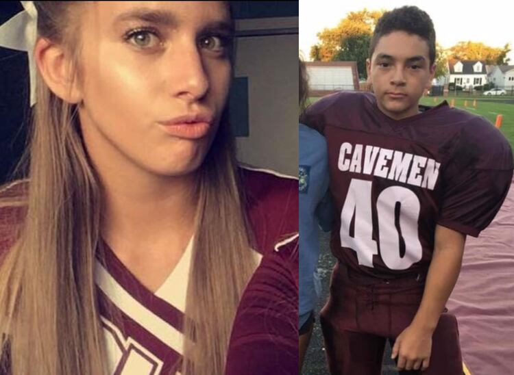 Breana era “cheerleader” en la escuela, y Aaron Trejo formaba parte del equipo de fútbol americano