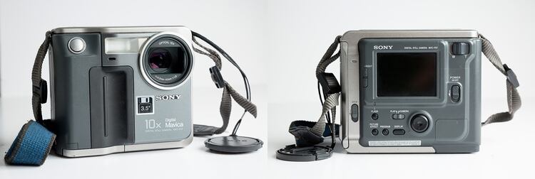 Mavica era una marca de cámaras de Sony que usaba discos extraíbles como medio de grabación. En agosto de 1981, Sony dio a conocer un prototipo de Sony Mavica como la primera cámara fija electrónica del mundo (Shutterstock)