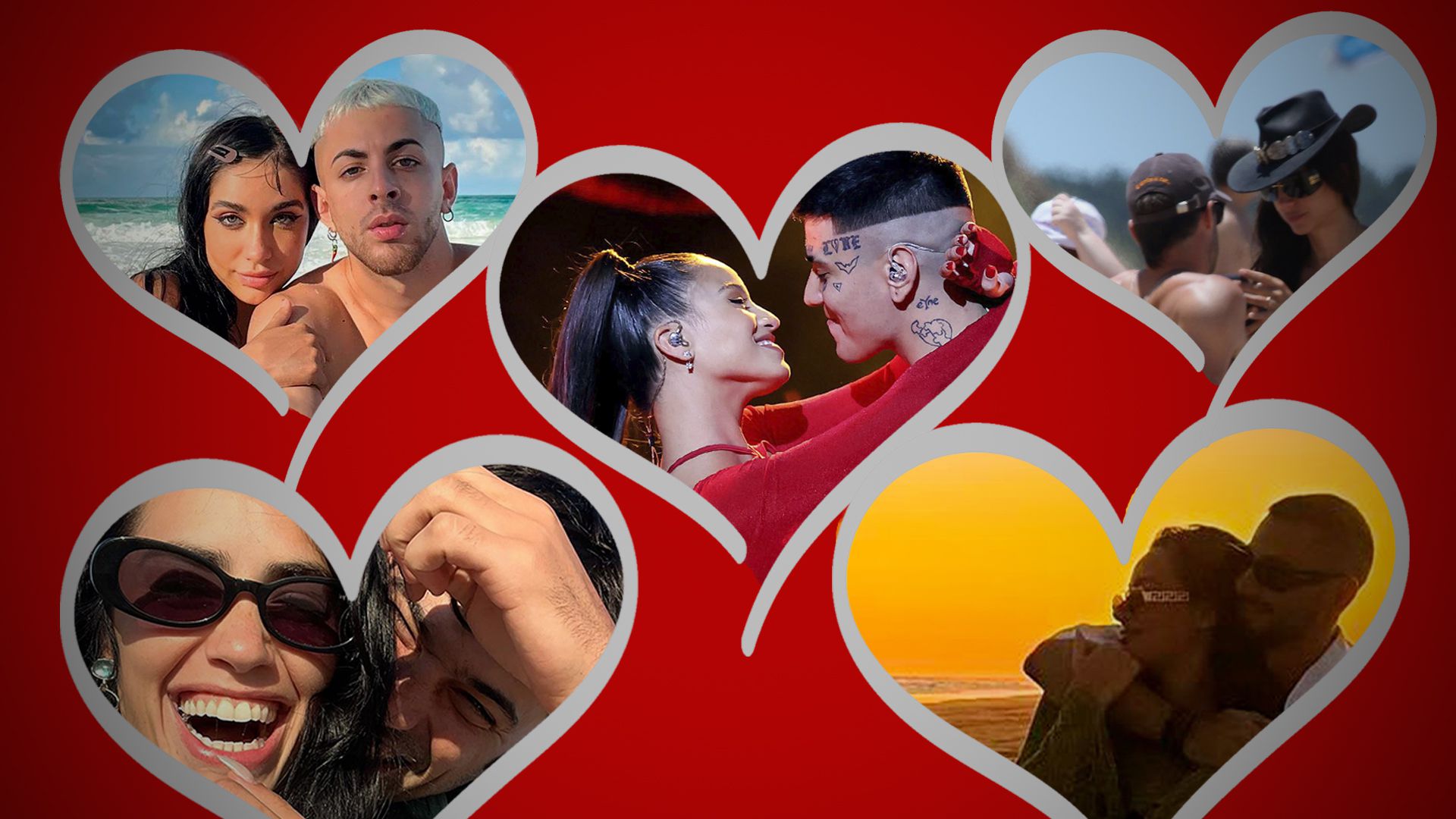 Día de San Valentín: las cinco parejas más apasionadas del 2024
