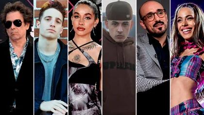 Andrés Calamaro, Wos, María Becerra, Trueno, Abel Pintos y Tini Stoessel, algunos de los nominados a los Premios Gardel 2022