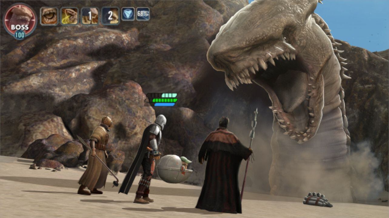 Star Wars Galaxy of Heroes, de EA.