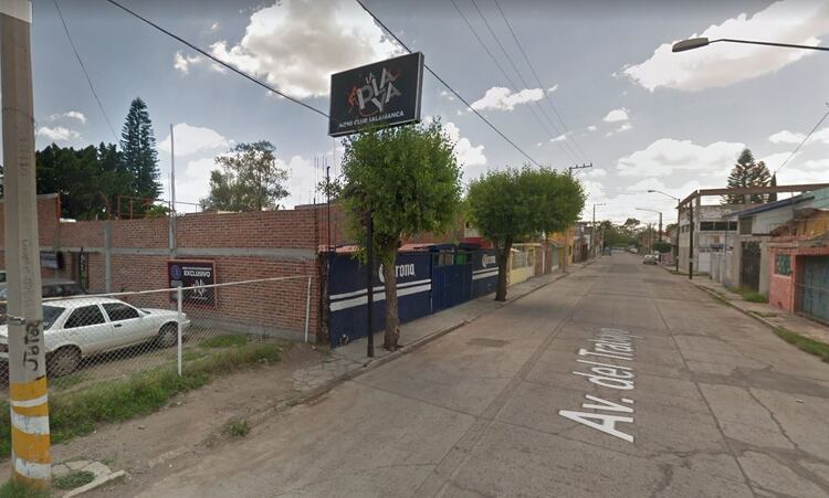 El ataque se produjo unas horas despuÃ©s de que el presidente AndrÃ©s Manuel LÃ³pez Obrador realizara una visita de trabajo en Guanajuato (Foto: captura de pantalla Google Maps)