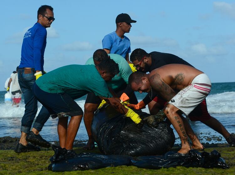 Más de 200 playas están afectadas por el derrame (Reuters)