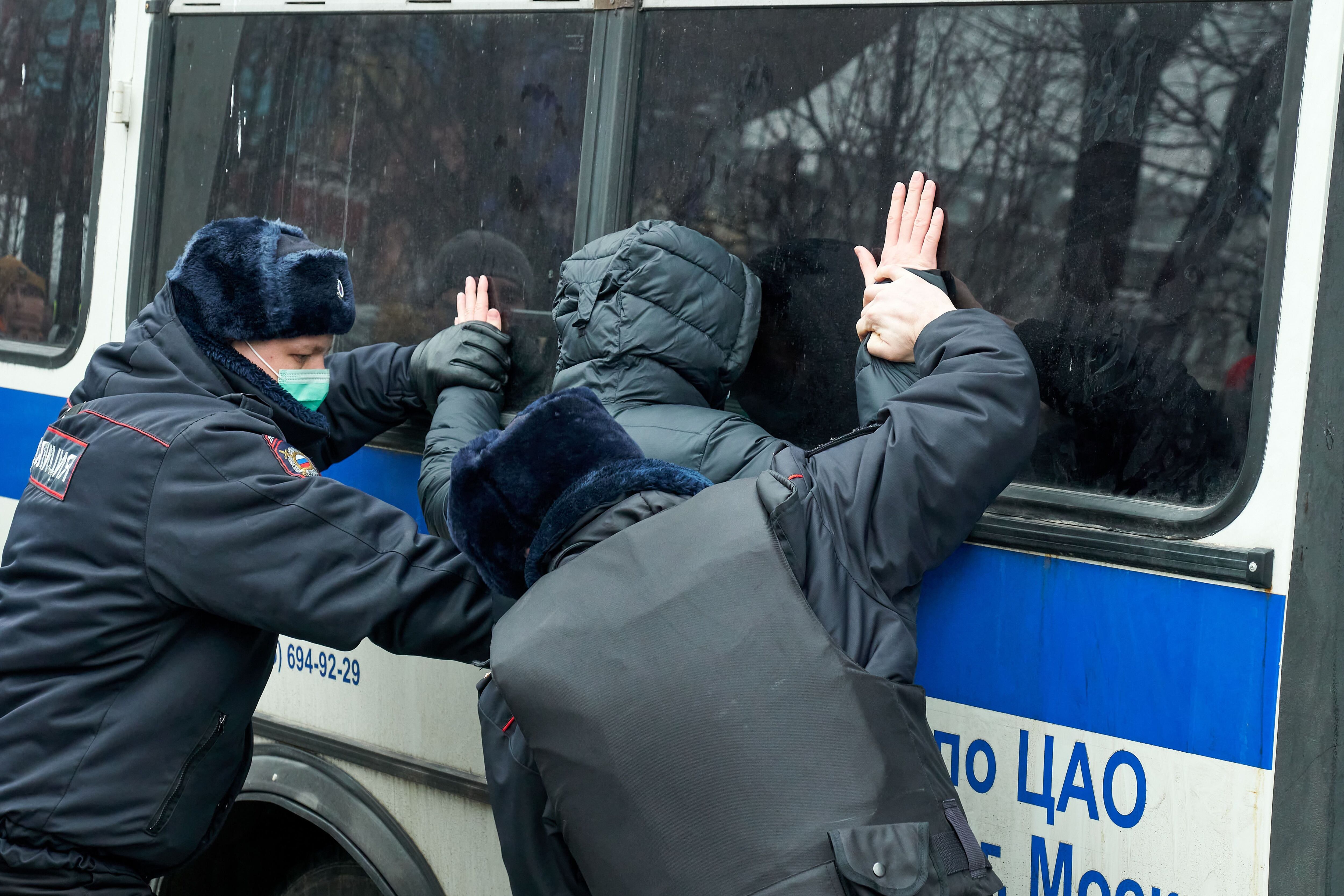 23/01/2021 Detención durante la protesta de apoyo a Alexei Navalni en Moscú
POLITICA EUROPA INTERNACIONAL RUSIA
MIHAIL TOKMAKOV / ZUMA PRESS / CONTACTOPHOTO
