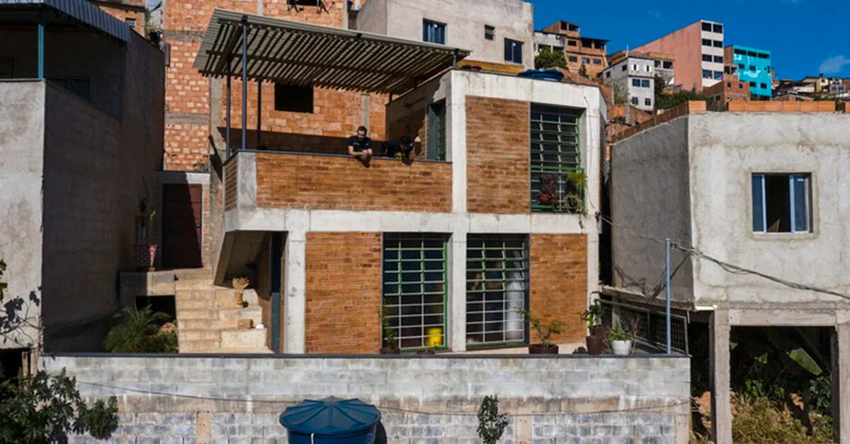 This is a favela house in Brazil that aspires to be the best house in the world