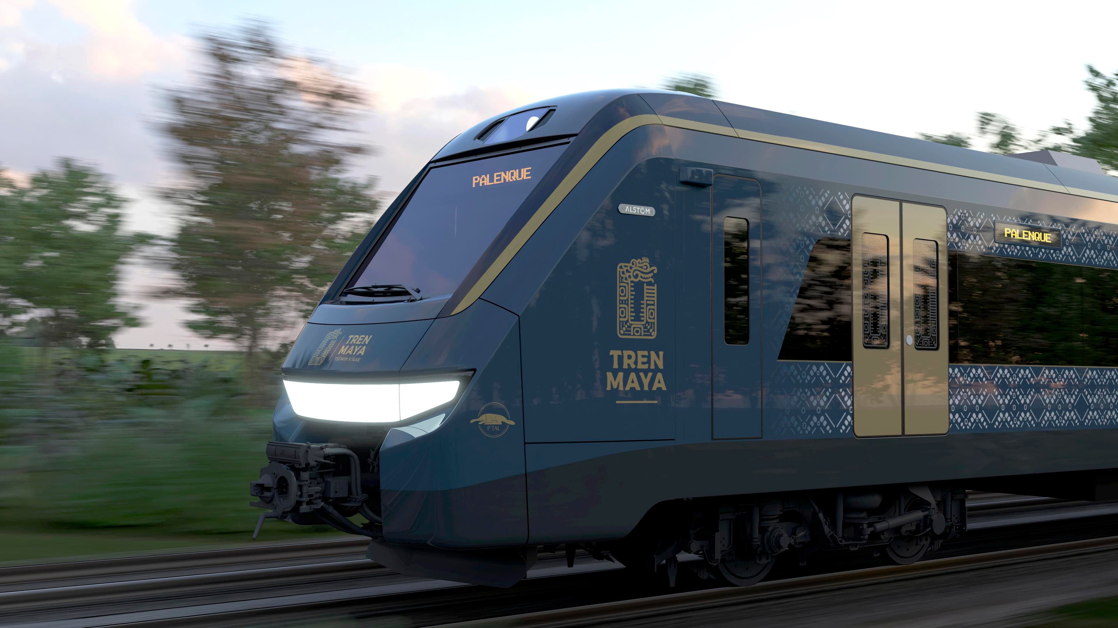 Fonatur presents the final finishes of the Mayan Train, one of the megaprojects of the Andrés Manuel López Obrador (AMLO) administration (Photo: Twitter/@TrenMayaMX)