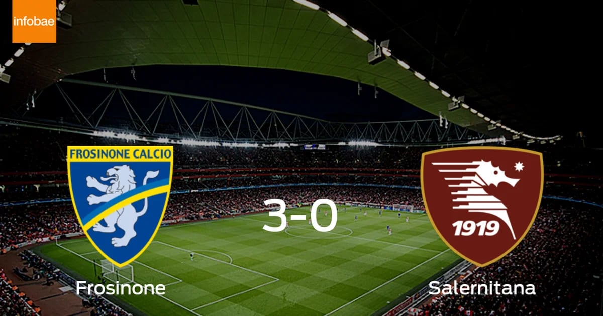 Frosinone takes the win after beating Salernitana 3-0
