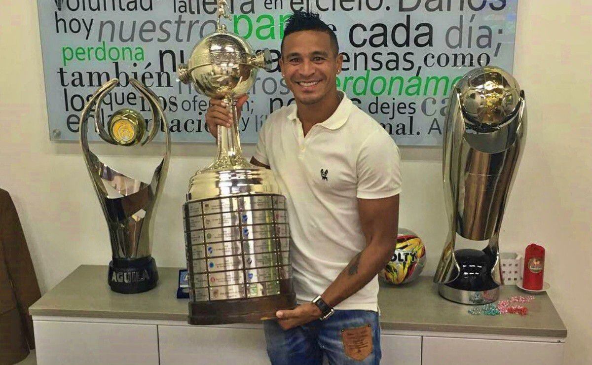 Macnelly Torres fue campeón de la Copa Libertadores con Atlético Nacional en 2016 - crédito @macnellytorres010/IG