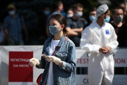 Almaty, Kazakhstan (June 17, 2020. REUTERS/Pavel Mikheyev)