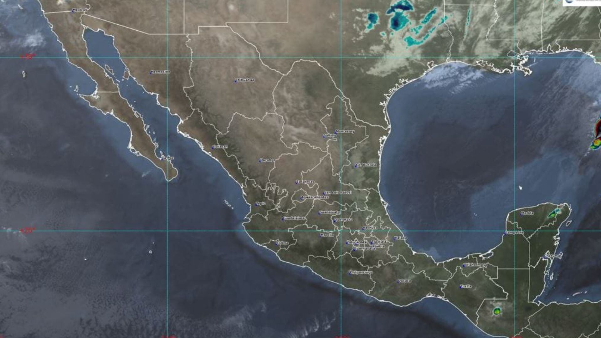 Mapa del clima en México para este jueves 28 de marzo.