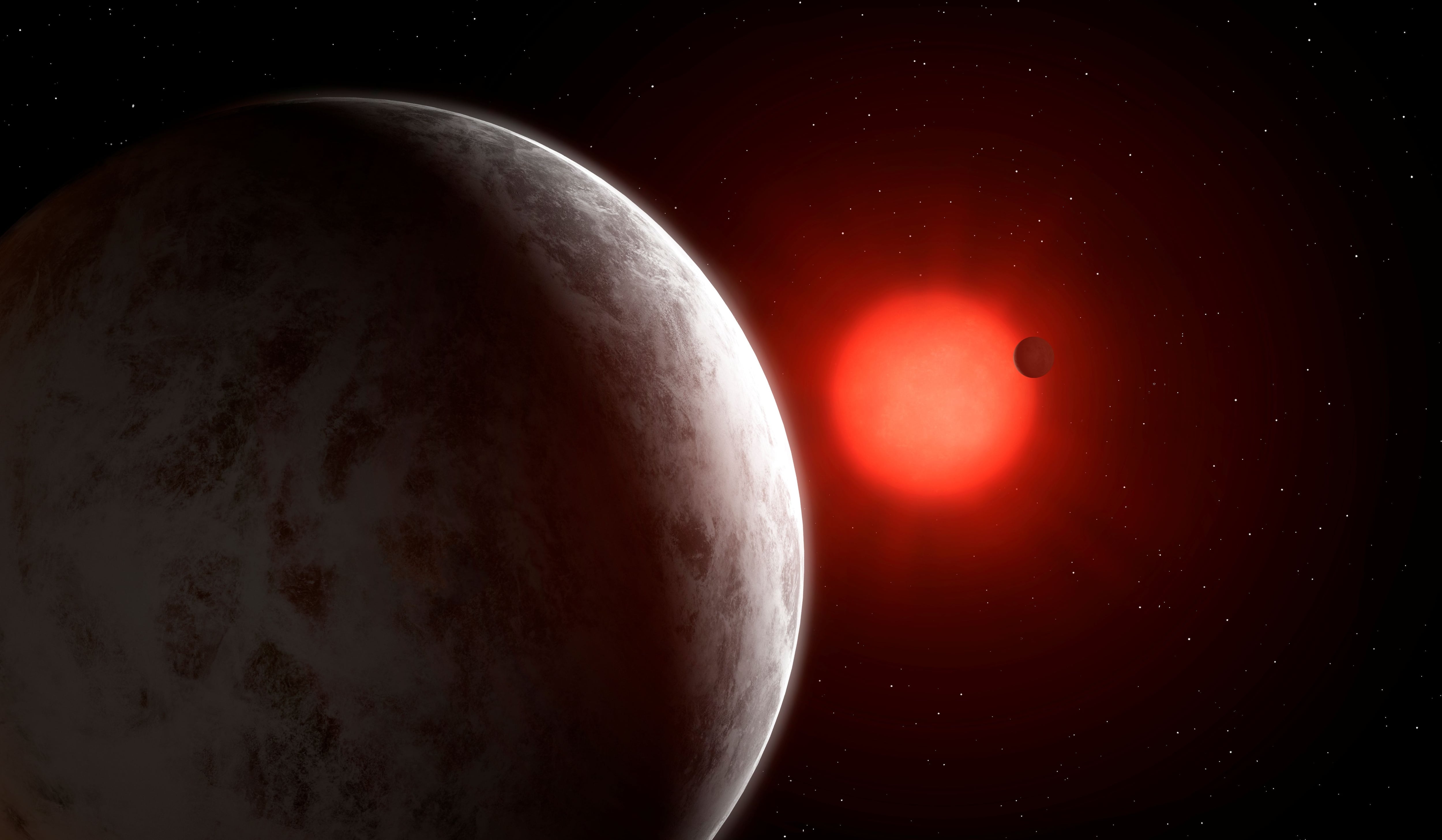 Gliese 887 es un exoplaneta similar y vecino al nuevo descubierto (Reuters)